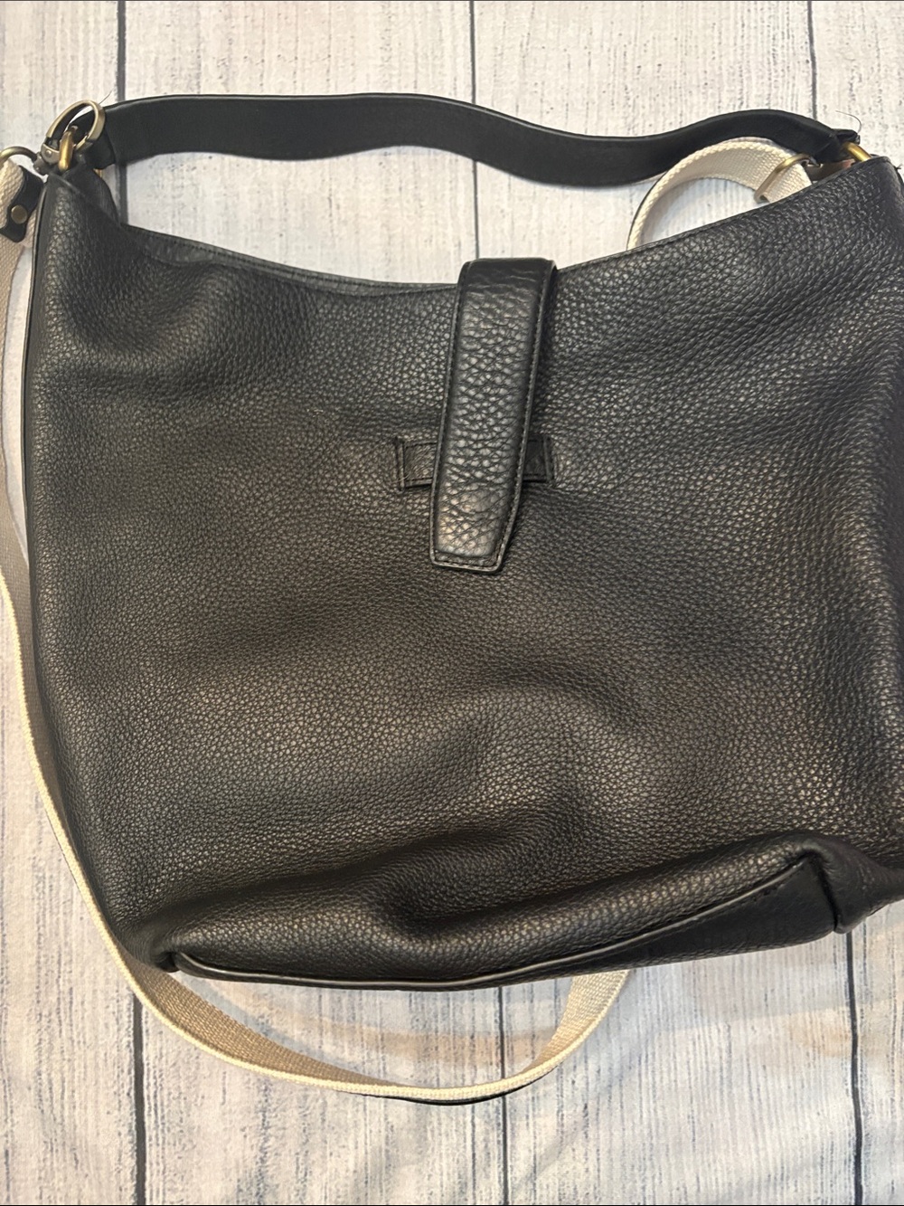 J crew leather bag ๐ - Picture 2 of 4